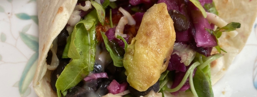 Fast and Fab Vegetarian Black Bean Tacos