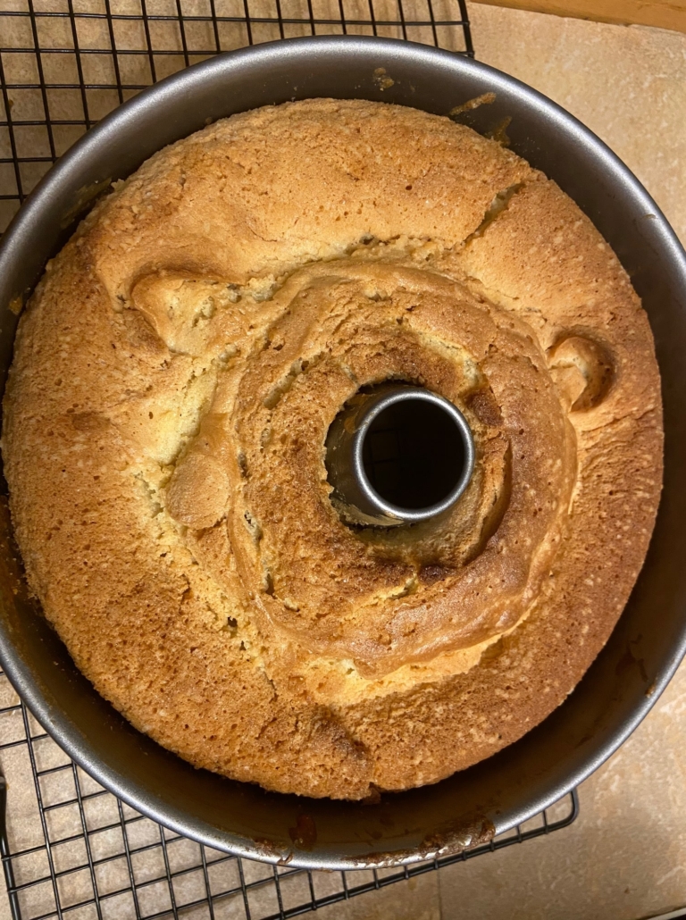 baked pound cake