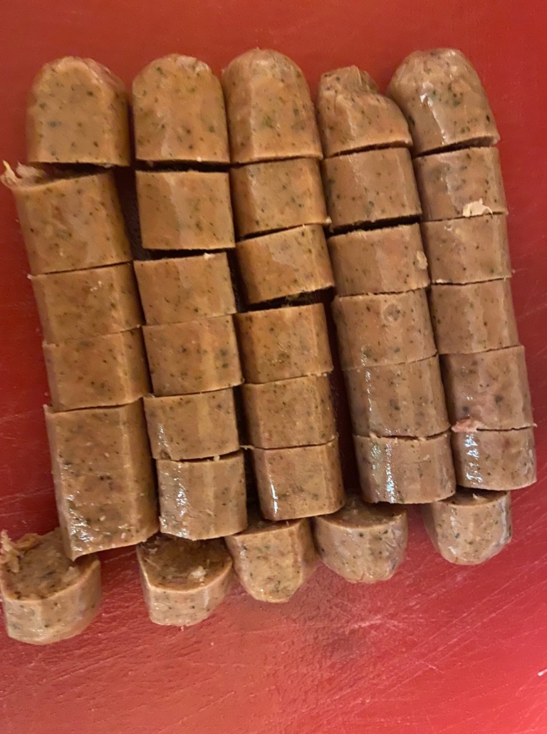 chunked chorizo sausage 