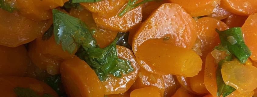Moroccan Cooked Carrot Salad