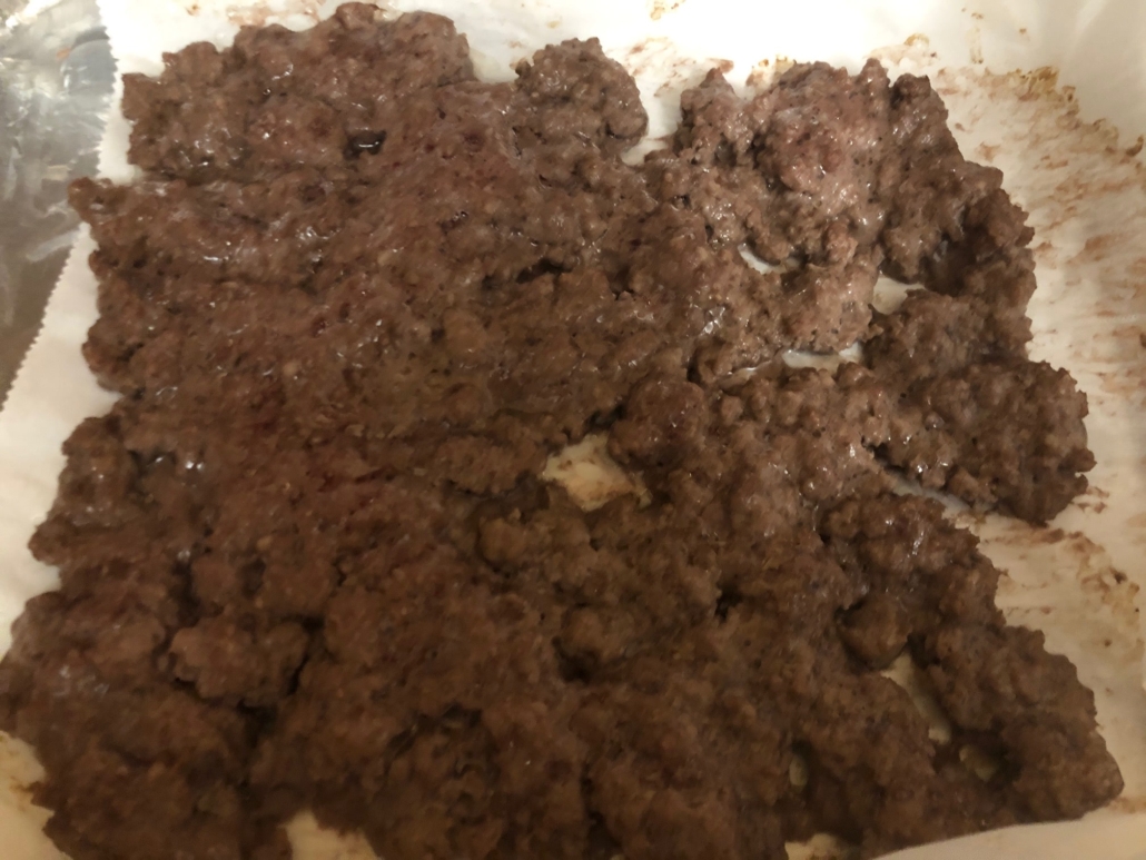 cooked meat