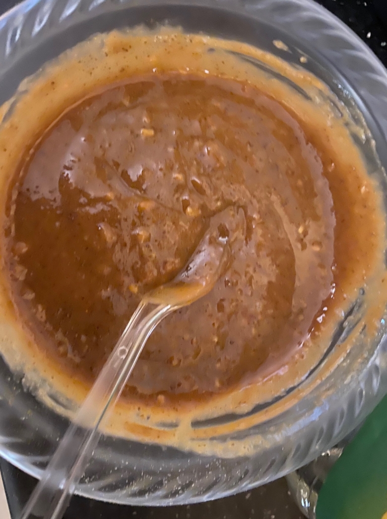 peanut dipping sauce