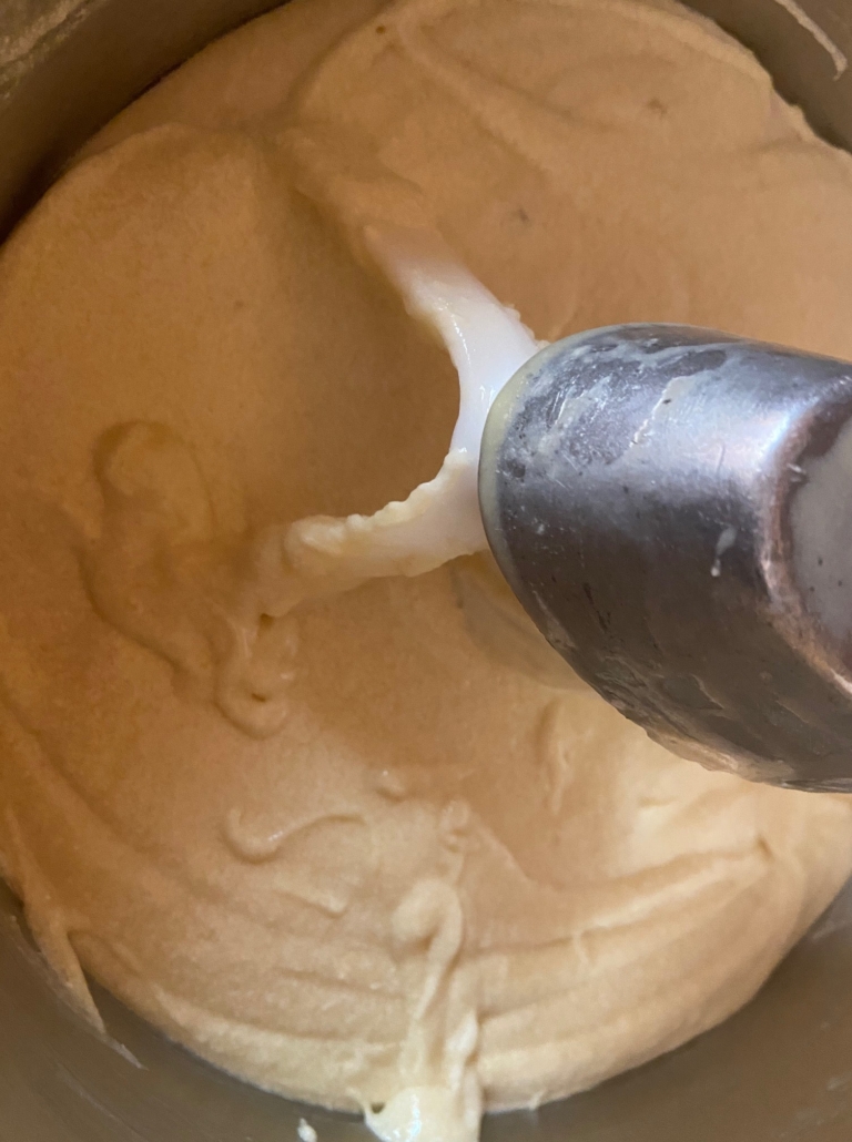thick smooth batter