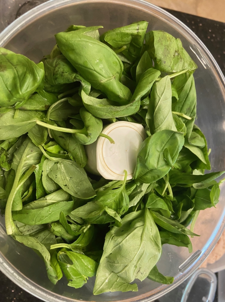 basil leaves