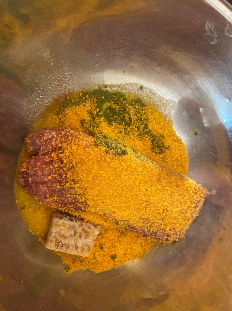 chopped meat mixture