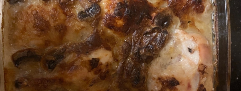 Chicken in Creamy Mushroom Sauce