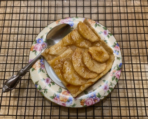 apple slab tart
