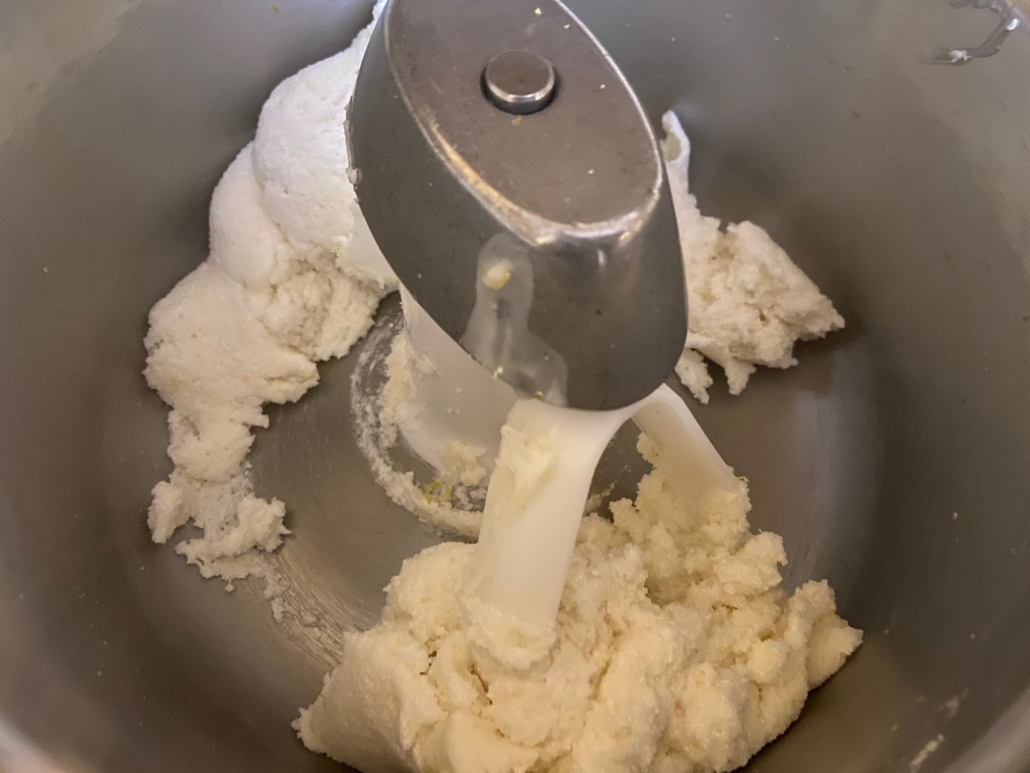 mixture smoothing out