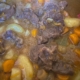 Thick and rich beer beef stew