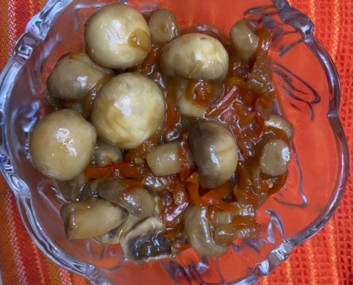 Mushrooms Teriyaki