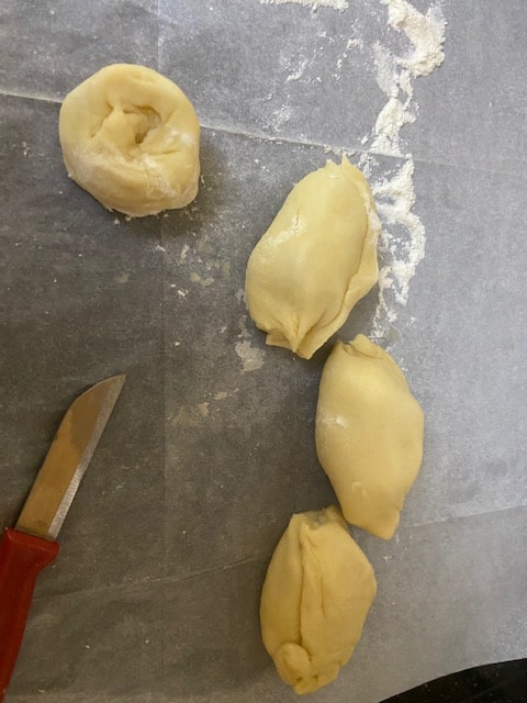 twisted dough