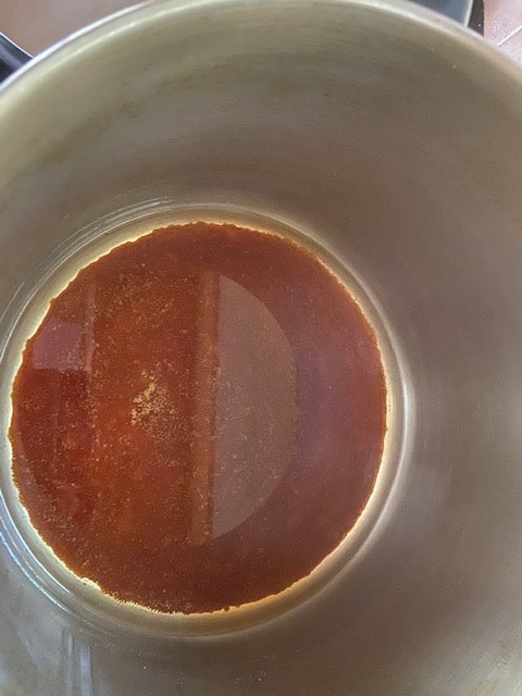 Aha! eureka it's caramelized