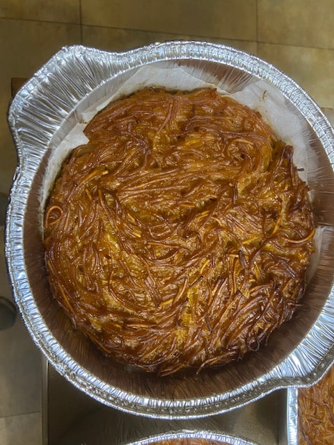finished kugel