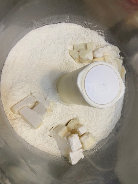 flour, salt and margarine