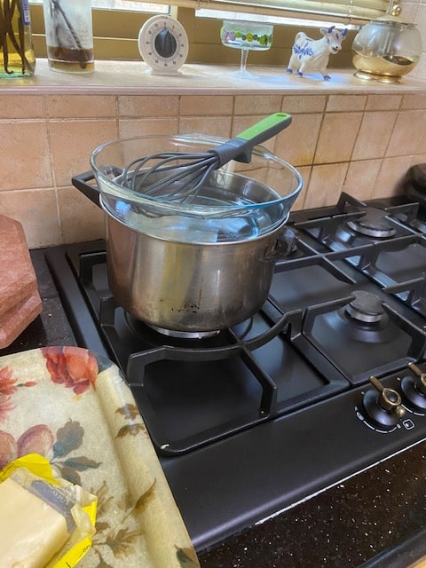 making your bain marie