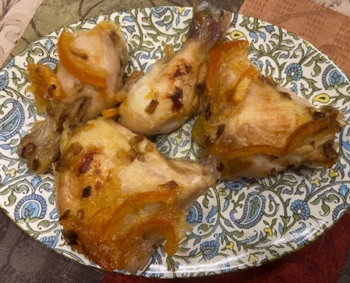 Marmalade chicken