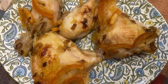 Marmalade chicken