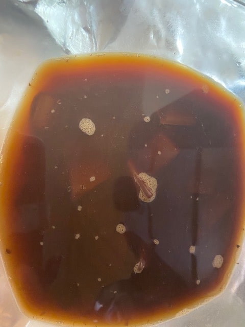 melting chocolate in bowl