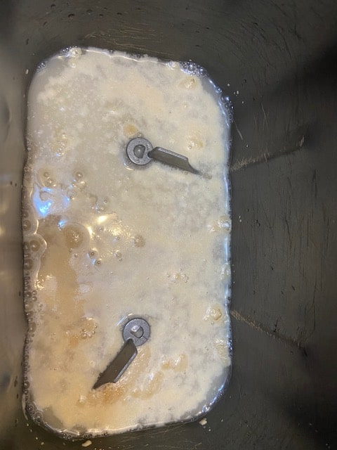 proofing the yeast