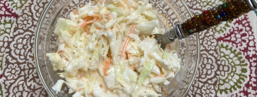 Perfect tangy coleslaw