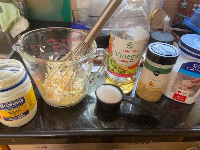 dressing ingredients