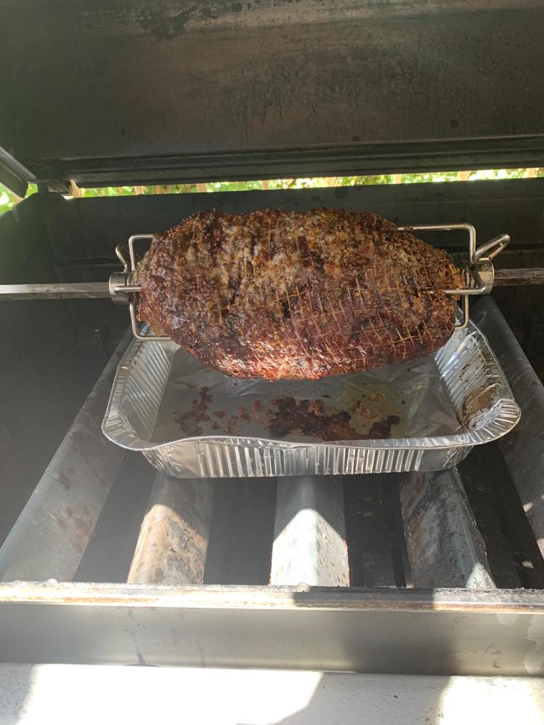 Roast after 1/2 hour at 400 F