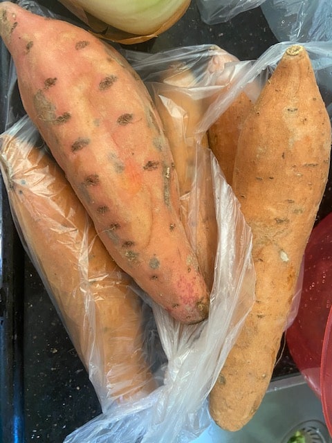 sweet potatoes