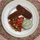 Tuna Kebabs with Yogurt Dipping Sauce