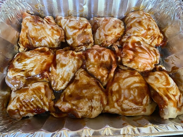 coated chicken