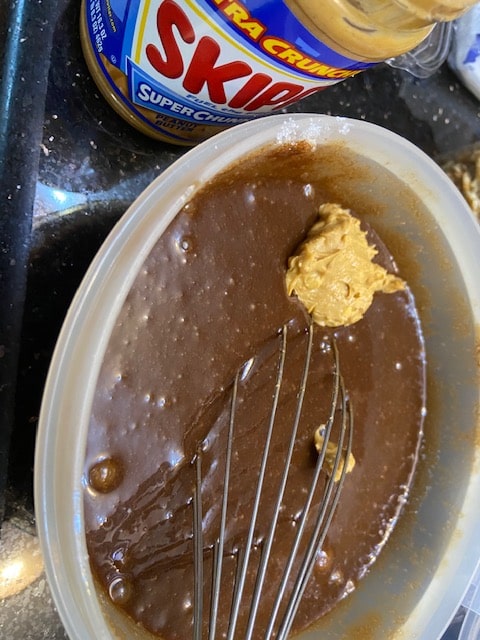 Add the peanut butter