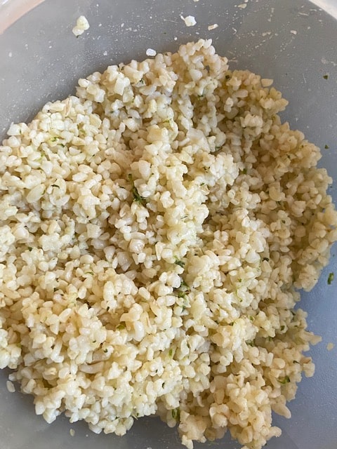 Prepared bulgur