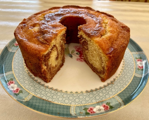 Light and Fluffy 1 Bowl Marble Cake
