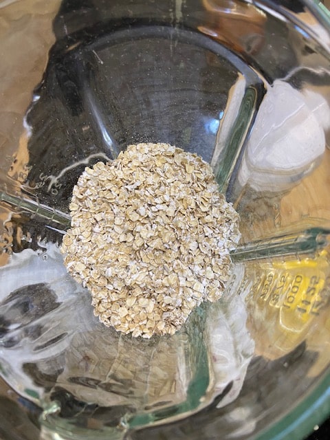 unground oats