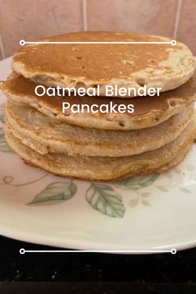 Oatmeal Blender Pancakes