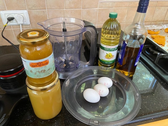 part of the liquid ingredients