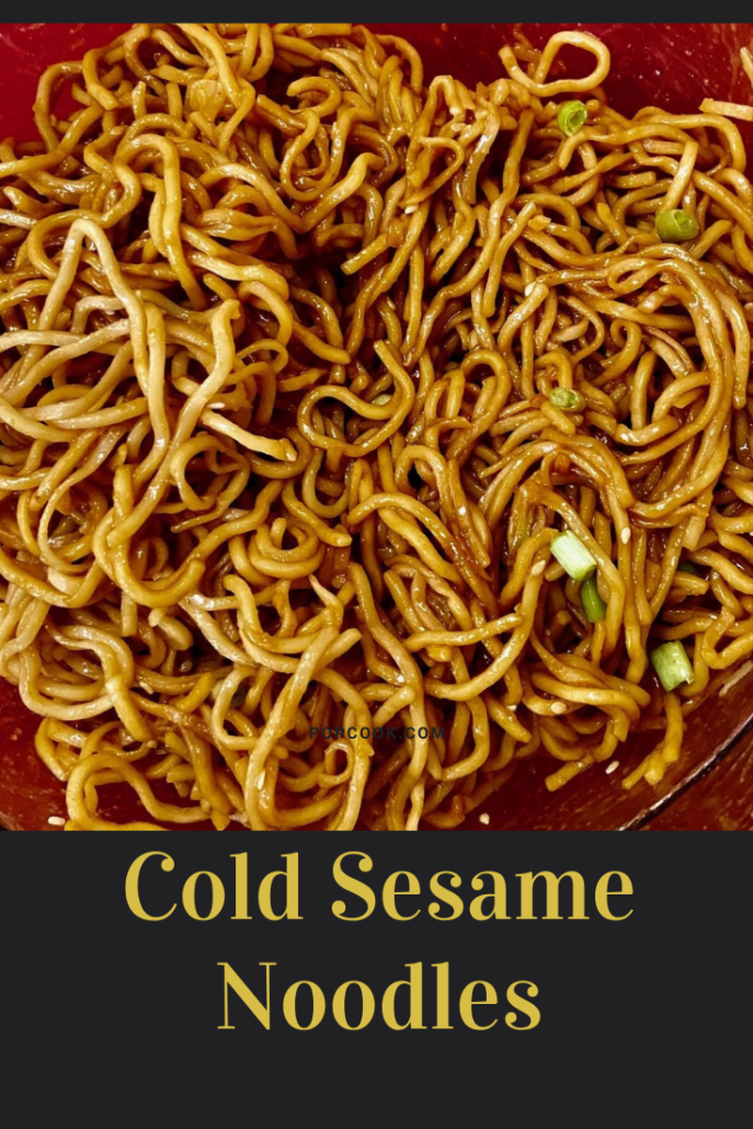 Cold Sesame Noodles Pinterest