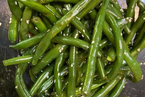 Simple Sesame Green Beans