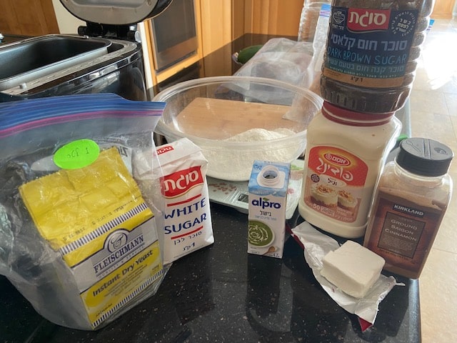 gathering the ingredients