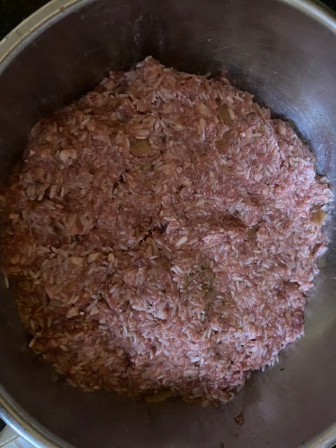 meat mixture