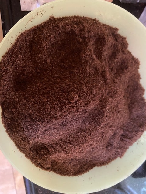 marg mixed with dry ingredients till incorporated