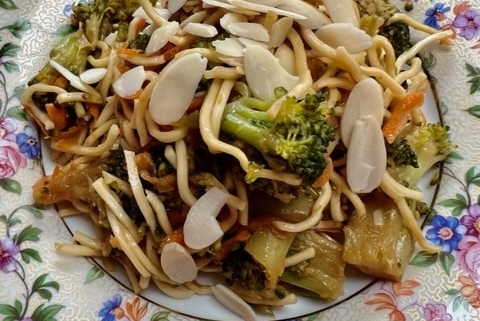 Asian Broccoli Noodle Salad