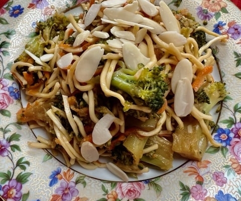 Asian Broccoli Noodle Salad