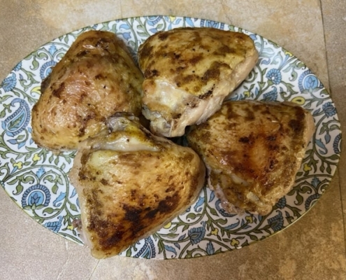 Drunken Chicken in Beer and Mustard Sauce