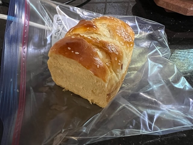 day old challah bread