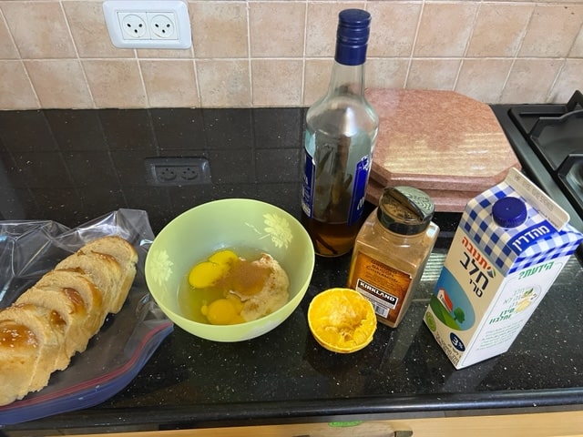 gathering ingredients