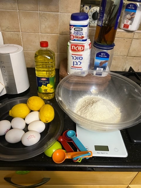 assembling ingredients