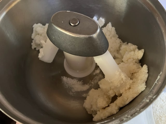 fluffy beaten butter and sugar