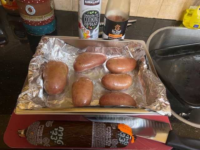gathering the ingredients