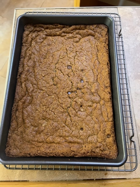 baked blondies