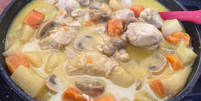 Chicken Curry with Sweet Potatoes